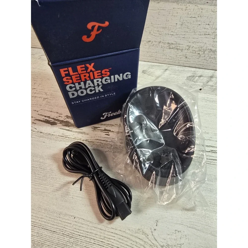 Freebird Flex Series Charging Dock Shaver Stand and Power Cable Black New